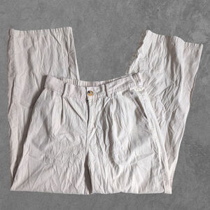 KENDALL + KYLIE | Khaki Wide Leg High Waist Trousers M